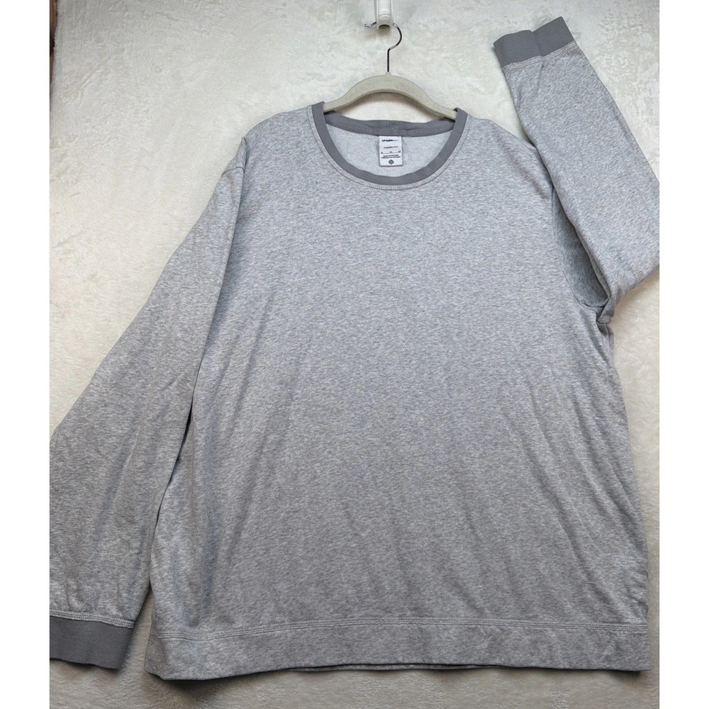 Nike Yoga Therma Fit Long Sleeve Shirt Mens XL Gray Athletic Training Top